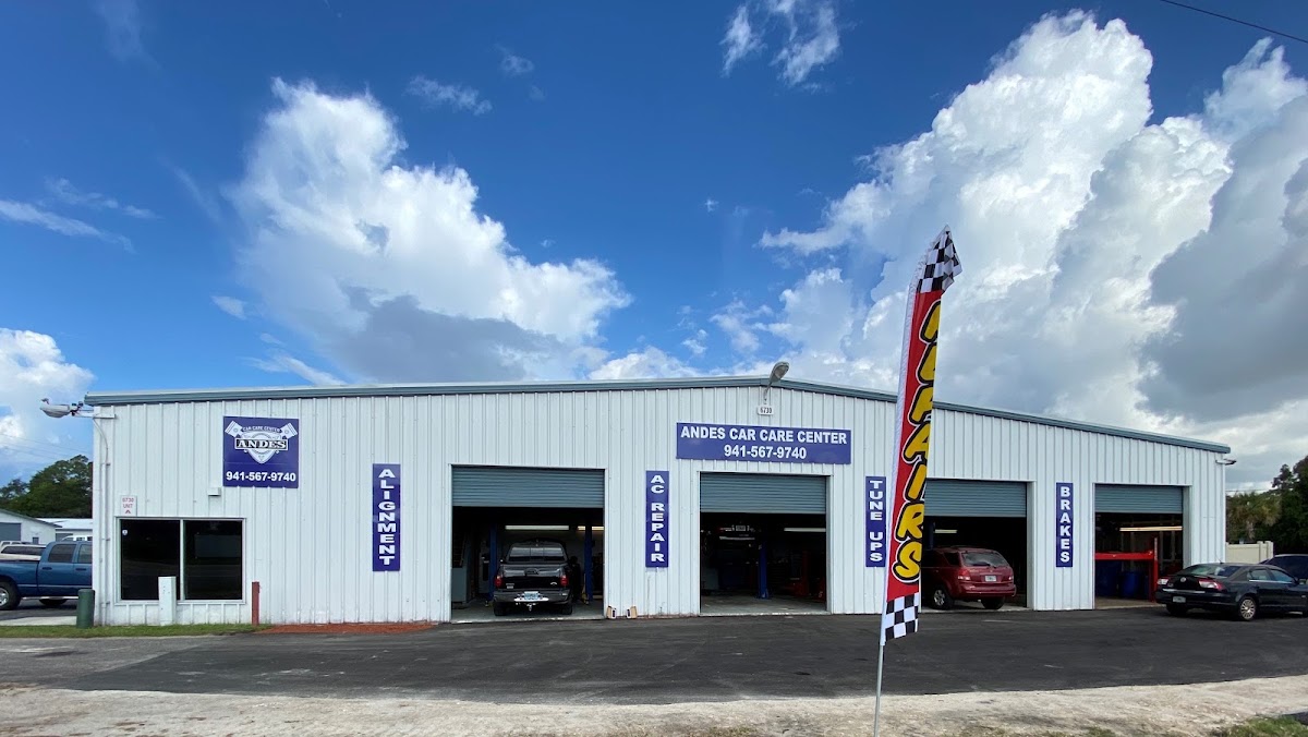 Andes Car Care Center in Lakewood Ranch, FL