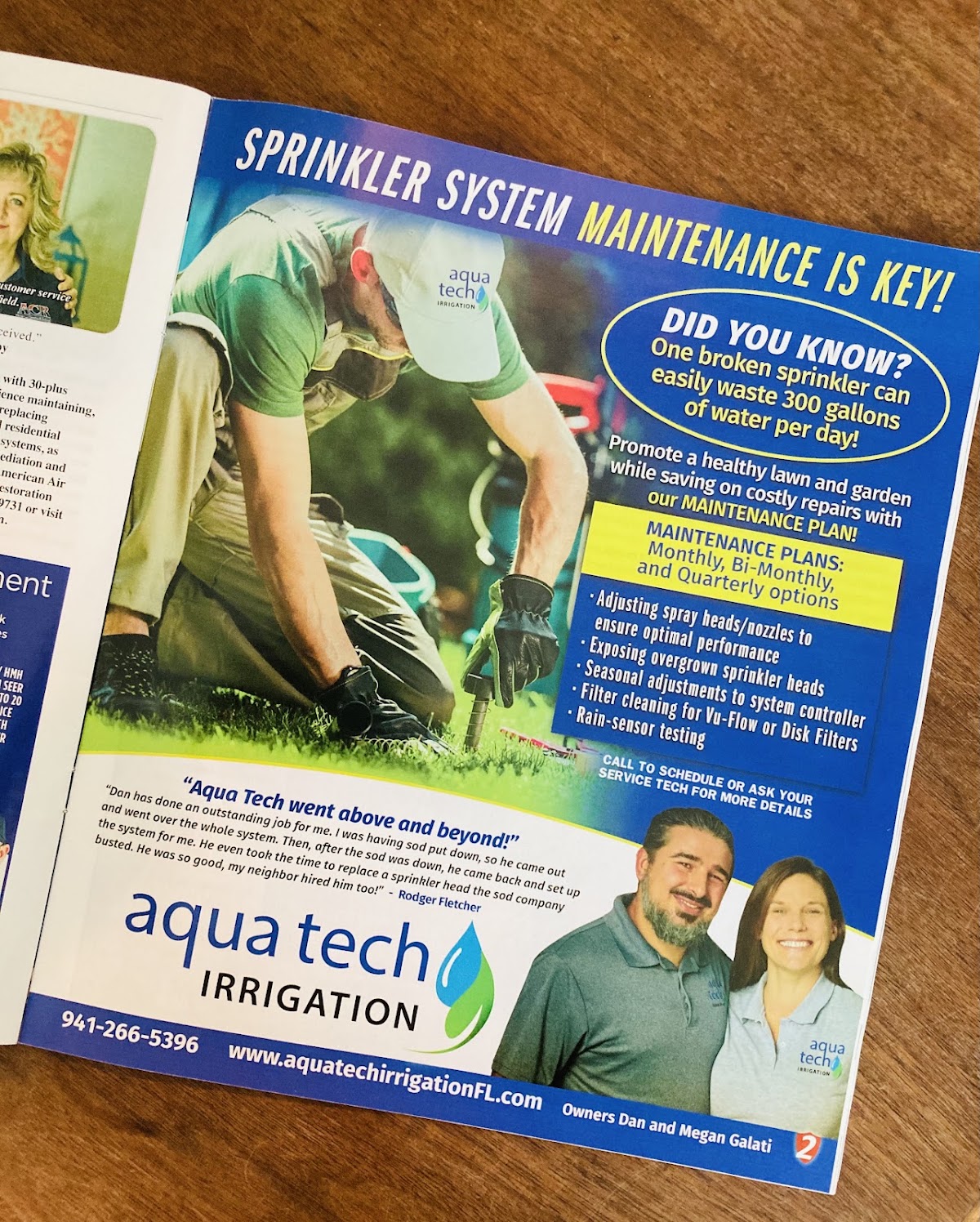 Aqua Tech Irrigation in Lakewood Ranch, FL