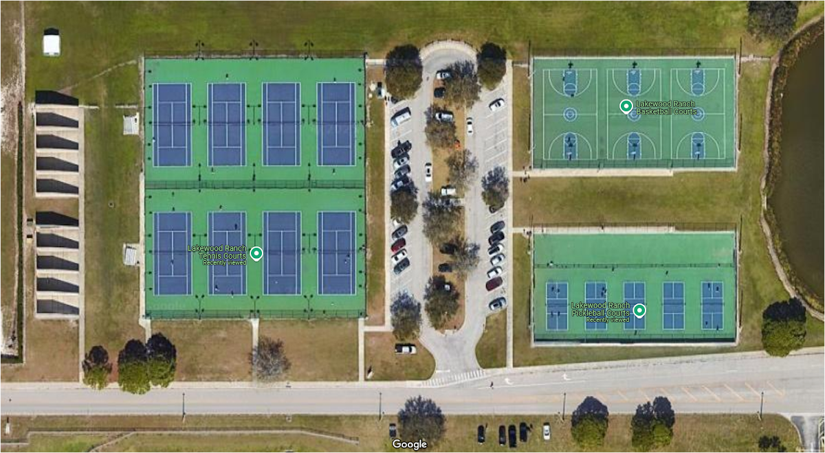 Lakewood Ranch Tennis Courts in Lakewood Ranch, FL